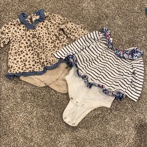 Baby Gap girl onesies